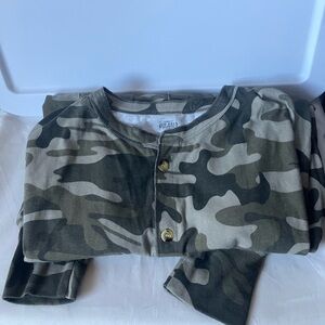 Red Head Camo One Piece Long Johns Mens 2XL 2TG 2EG Pajamas Union Suit NWOT New